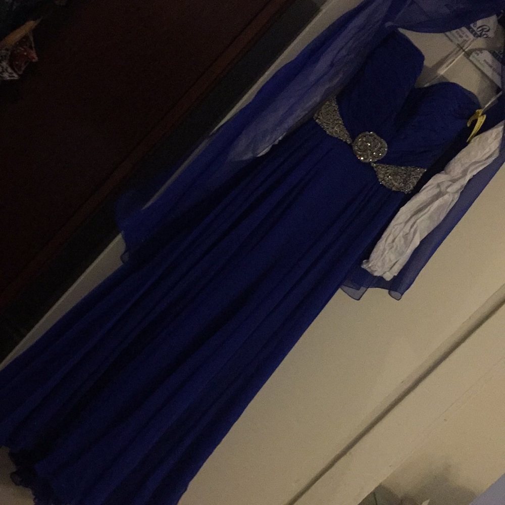 Exquisite Royal Blue Pageant/Prom Gown